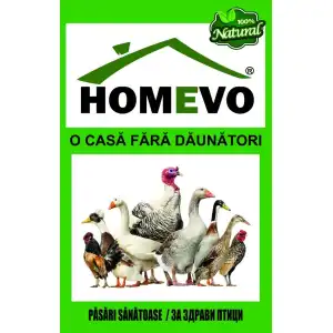 100% Натурален препарат за здрави птици / Homevo pasari sanatoase