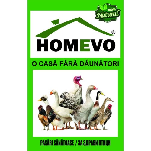 100% Натурален препарат за здрави птици / Homevo pasari sanatoase