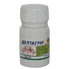 Делтагри – пиретроиден инсектицид срещу смучещи и гризещи насекоми - 20 мл