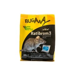 Ратибром 3 Ratibrom 3 – отрова за плъхове и мишки - 150 гр