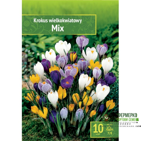 Минзухар Микс Crocus mix - 10 бр луковици