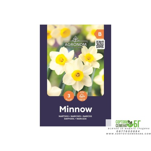 Нарцис Минноу / Narcissus Minnow - AGRONOM - 3 бр луковици