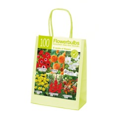 Чанта Оранжево-Червено-Бяло Микс XL Orange-red-white - 100 бр луковици