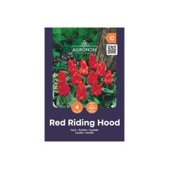 Лале Червената шапчица Tulipa Red Riding Hood - AGRONOM - 4 бр луковици