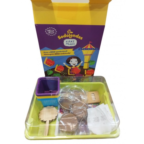 Комплект за деца - Отглеждане на растения Nelly Jelly Gardenland - Мега