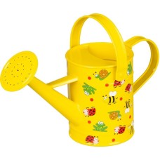 Детска метална лейка - жълта - 1л