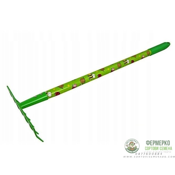 Детско гребло с дълга дръжка - 74 см