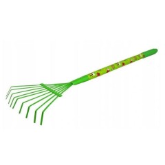 Детско гребло за листа с дълга дръжка - 74 см