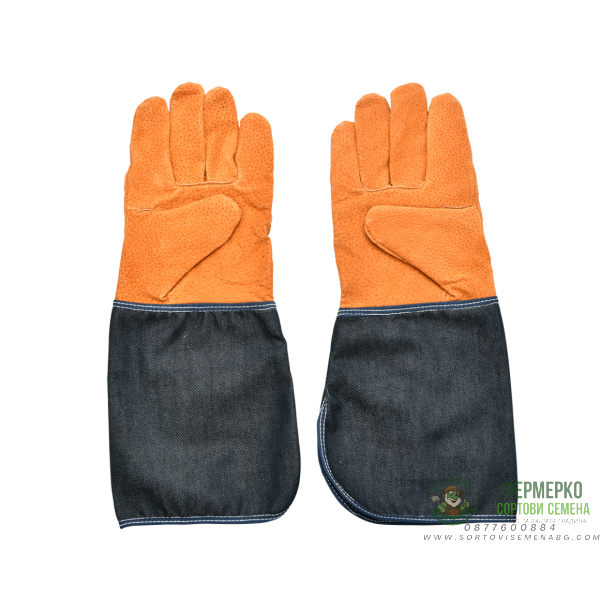 Градински ръкавици дънкови с маншети Esschert Design