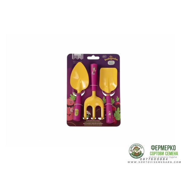 Градинарски комплект за деца - Nelly Jelly Garden Detective - 3 части