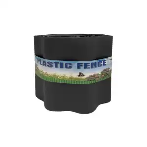 Градинска бордюрна вълнообразна лента – черна - 9 м x 15 см