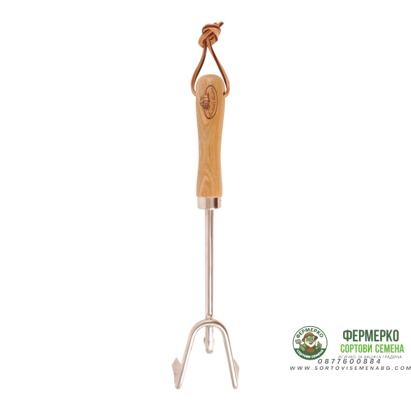 Култиватор от неръждаема стомана с къса дръжка Esschert Design