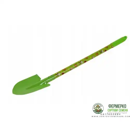 Детска лопата (копачка) с дълга дръжка - 74 см