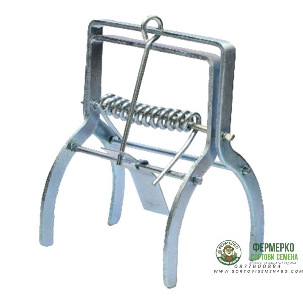 Механичен капан за къртици и други - 14x10 см