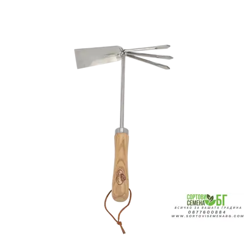 Мотичка двойна от неръждаема стомана с къса дръжка Esschert Design