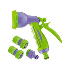 Комплект свързване на маркуч 3 4 с пистолет за поливане 6 функции Palisad
