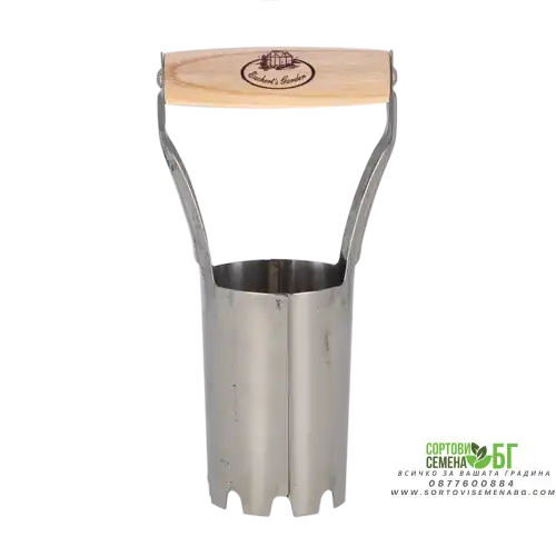 Садило за луковици от неръждаема стомана Esschert Design Садило за луковици от неръждаема стомана Esschert Design