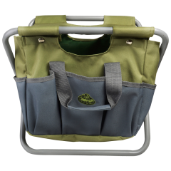 Сгъваем стол (табуретка) с чанта за инструменти Esschert Design