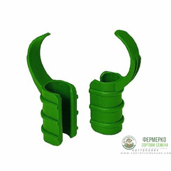 Скоби за оранжерия с кука – 10 броя