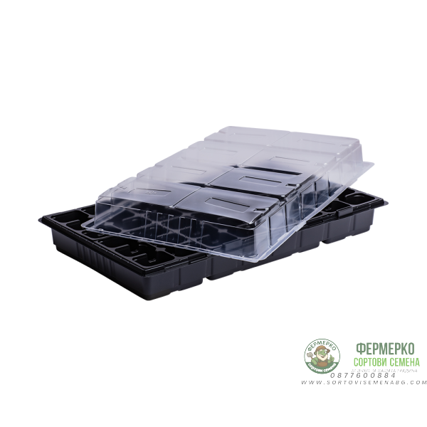 Мини оранжерия 48 гнезда с капак