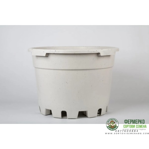 Саксия за отглеждане на боровинки с дренажна мрежа 40л