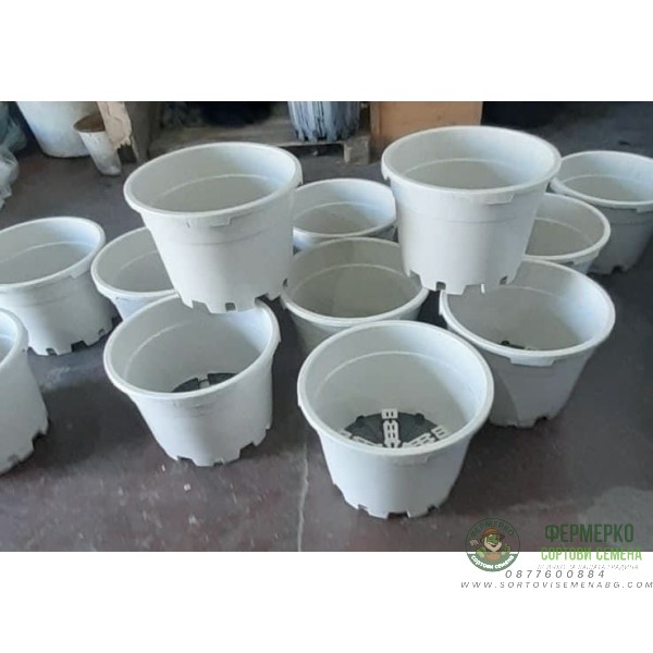 Саксия за отглеждане на боровинки с дренажна мрежа 40л