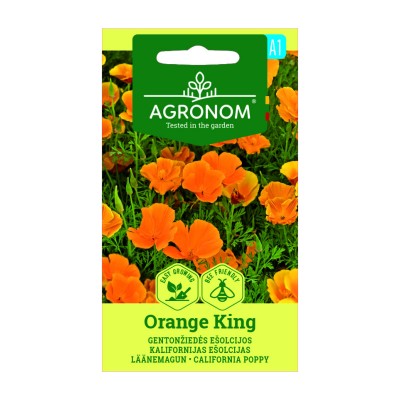 Ешолция (Калифорнийски мак) / Eschscholzia Orange King
