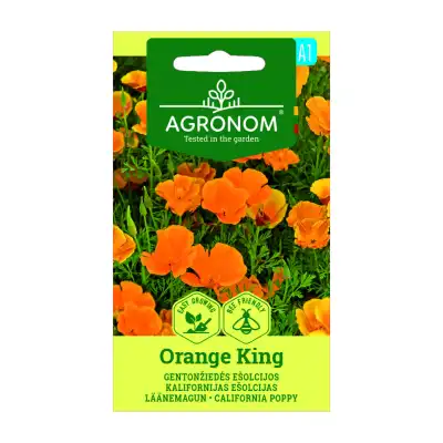 Ешолция (Калифорнийски мак) / Eschscholzia Orange King