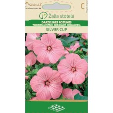 Лаватера Розова Сребърна чаша Lavatera trimestris