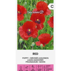 Мак Червен Papaver dubium