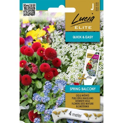 Семена на лента за Цветя Микс Пролетен балкон / Spring balcony