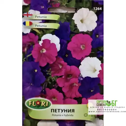 Петуния Бордюрна Микс / Petunia x hybrida