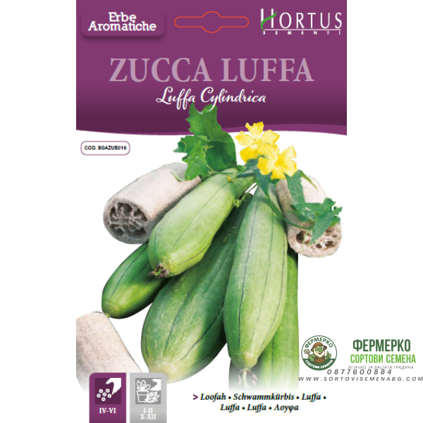 Луфа Luffa Cylindrica