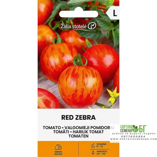 Домат Червена зебра F1 / Red zebra H