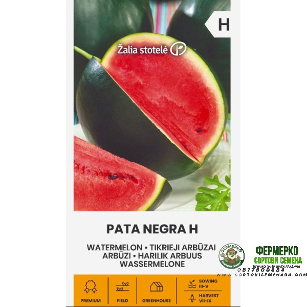 Диня Пата Негра F1 Pata Negra H