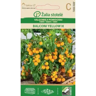 Домат Балконски жълт (джудже) F1 / Balconi Yellow