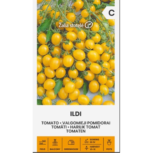Домат Чери жълто Илди / Ildi