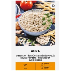 Фасул за зрял Аура Aura (храстовиден с бяло зърно)