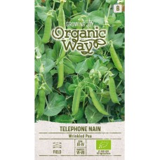Органик Грах Телефон (джудже) Pisum sativum L Telephone Nain