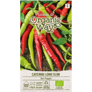 Органик Лют Пипер Кайен - дълъг и тънък / Cayenne Long Slim