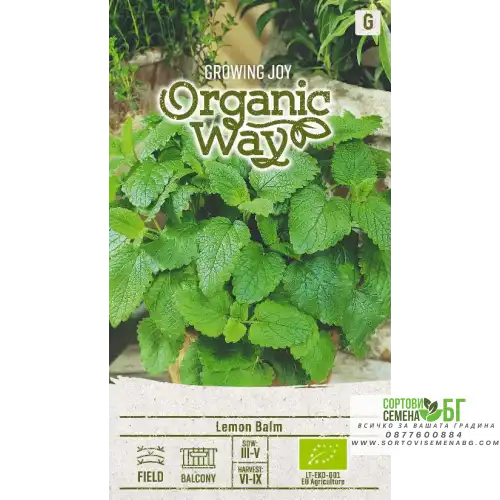 Органик Маточина Лимон / Melissa officinalis