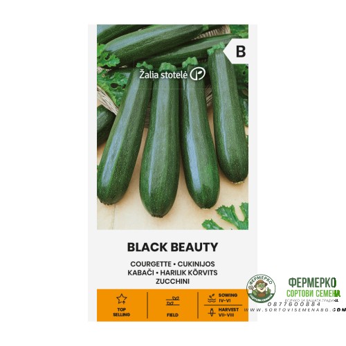 Тиквички Блек Бюти BLACK BEAUTY