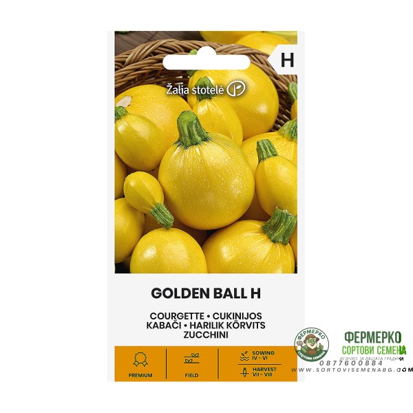 Тиквички Златна Топка F1  Golden ball H