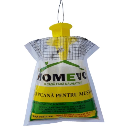 Капан за мухи с естествен атрактант / Homevo Capcana Muste