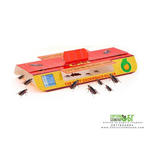 Капан за хлебарки - къщичка с лепило Капан за хлебарки - къщичка с лепило