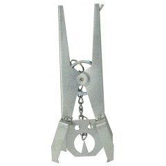 Метален галванизиран капан за къртици - 20х8 см