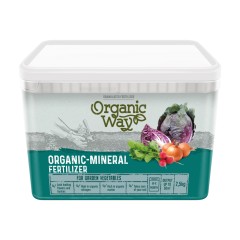 Гранулирана органично-минерална тор за градински зеленчуци Organic-mineral fertilaizer 2,5 кг