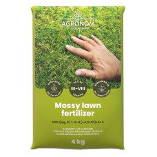 Тор за премахване на мъх в тревните площи Mossy Lawn Fertilizer - 4 кг