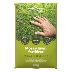 Тор за премахване на мъх в тревните площи / Mossy Lawn Fertilizer