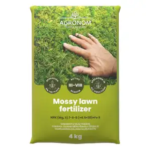 Тор за премахване на мъх в тревните площи / Mossy Lawn Fertilizer